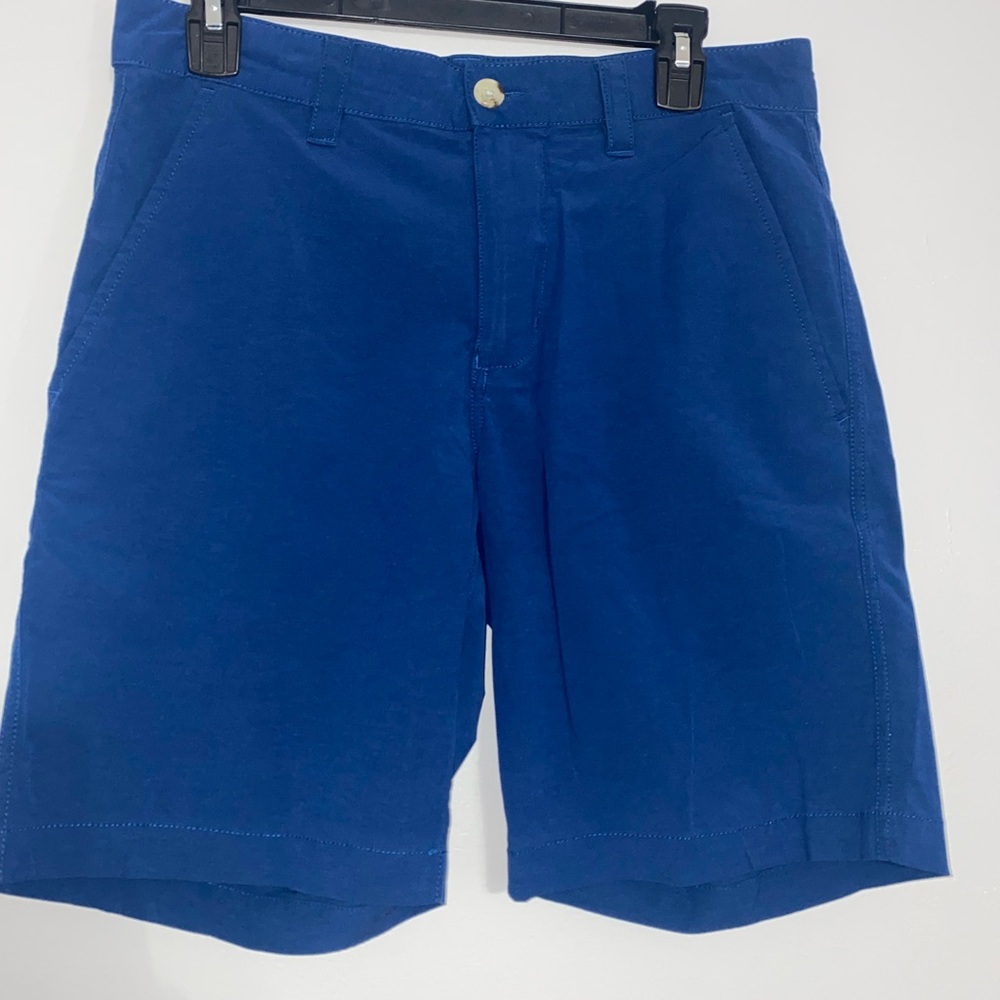Men's Flat Front Shorts in Royal Blue